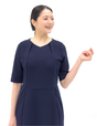Linen-like Holiday Dress
