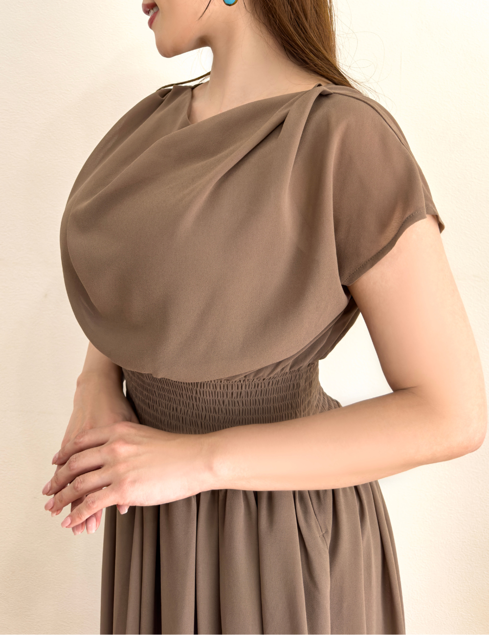 ドレープシャーリングワンピ - Pinup Closet ONLINE STORE