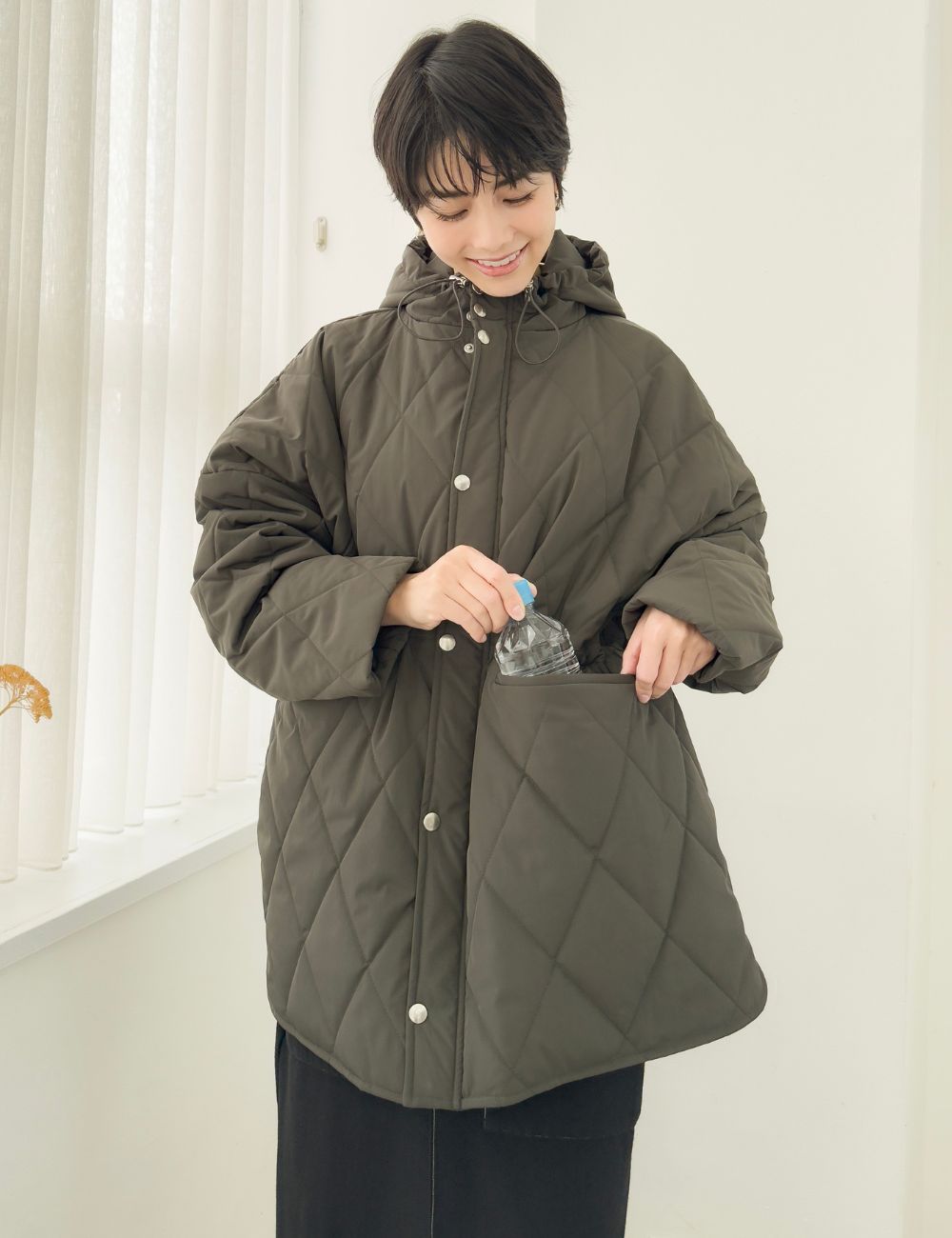 ウォッシャブル発熱キルティング