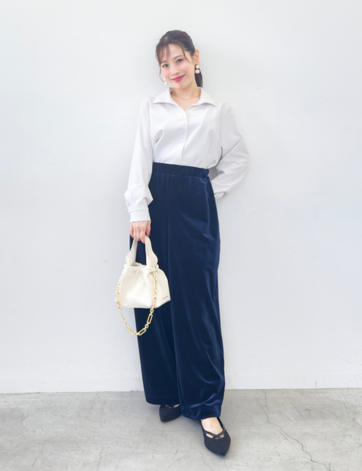 2wayベロアパンツ