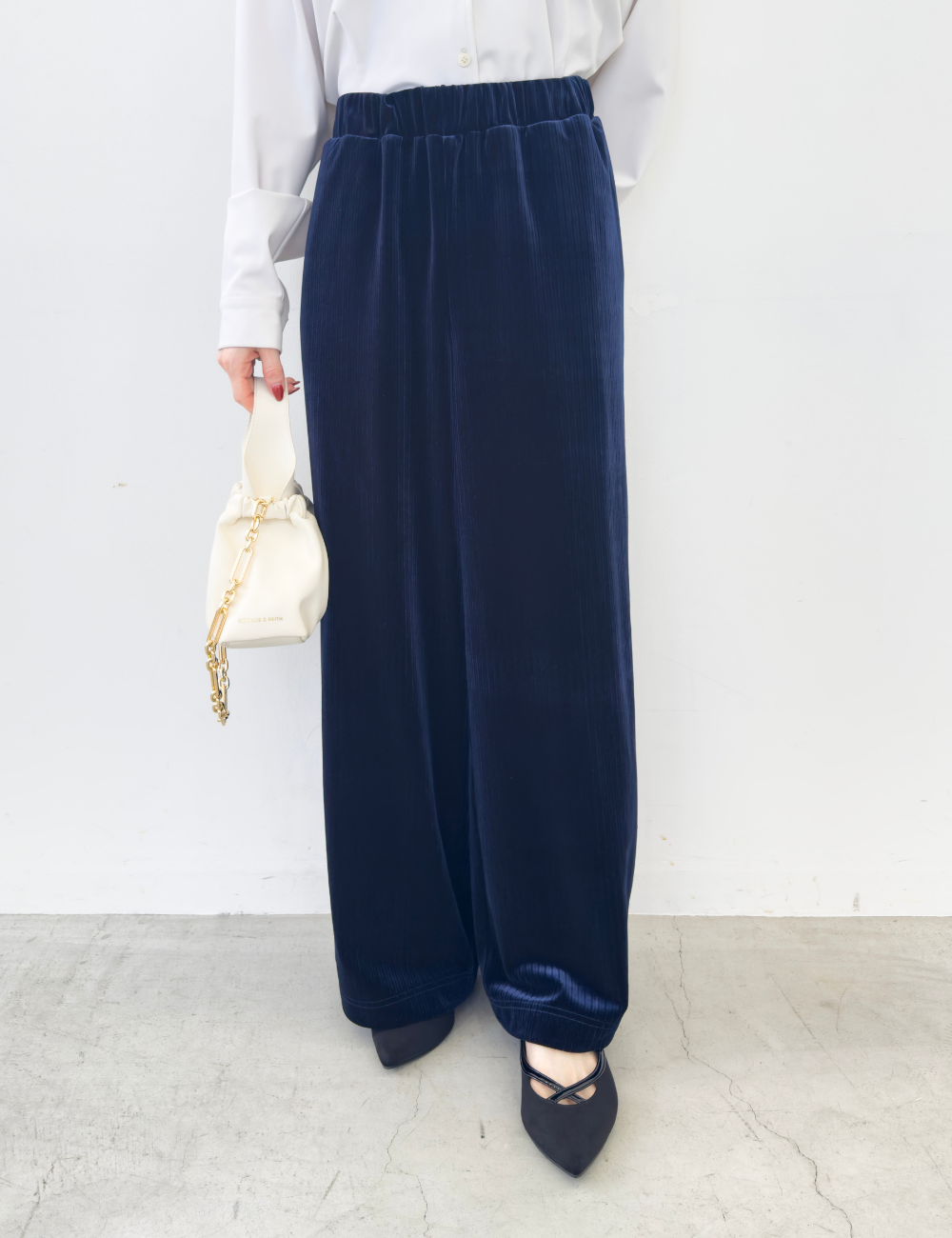 2wayベロアパンツ