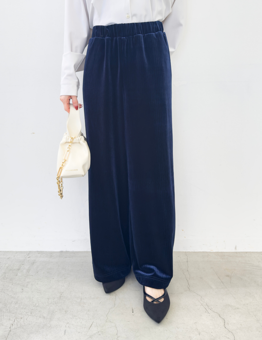 2wayベロアパンツ