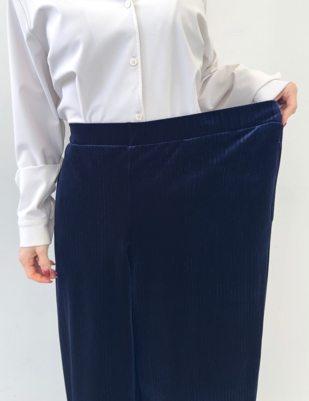 2wayベロアパンツ