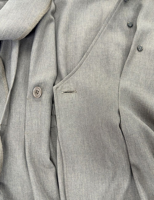 フロントオープンシャツワンピース