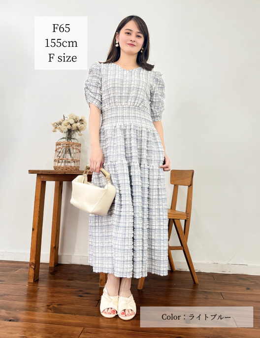 プレイドヘレナワンピ - Pinup Closet ONLINE STORE