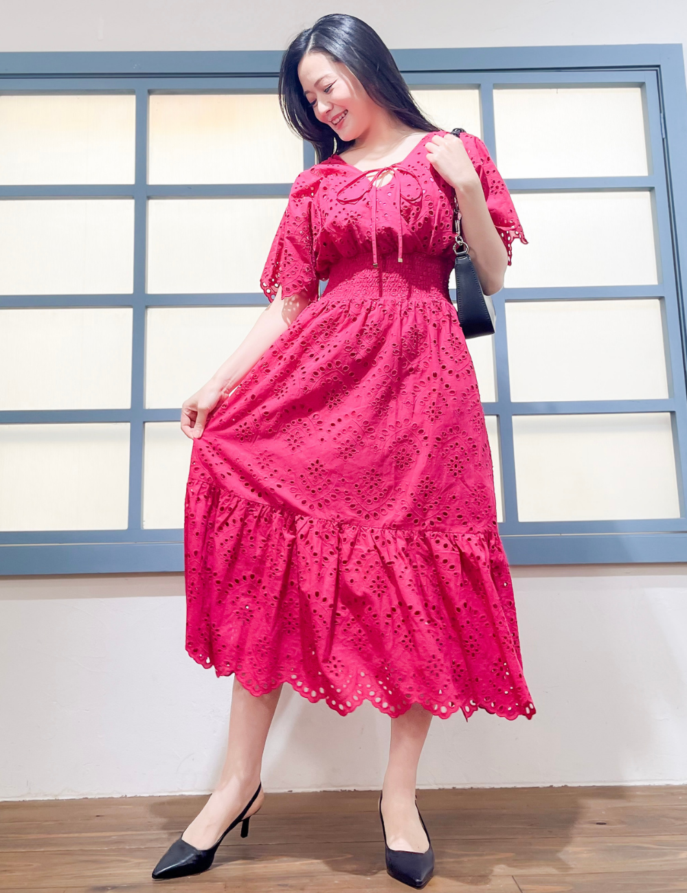 2Wayレースシエナワンピ - Pinup Closet ONLINE STORE