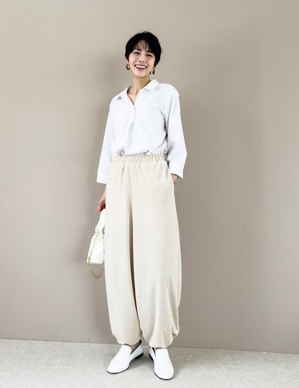 2wayベロアパンツ