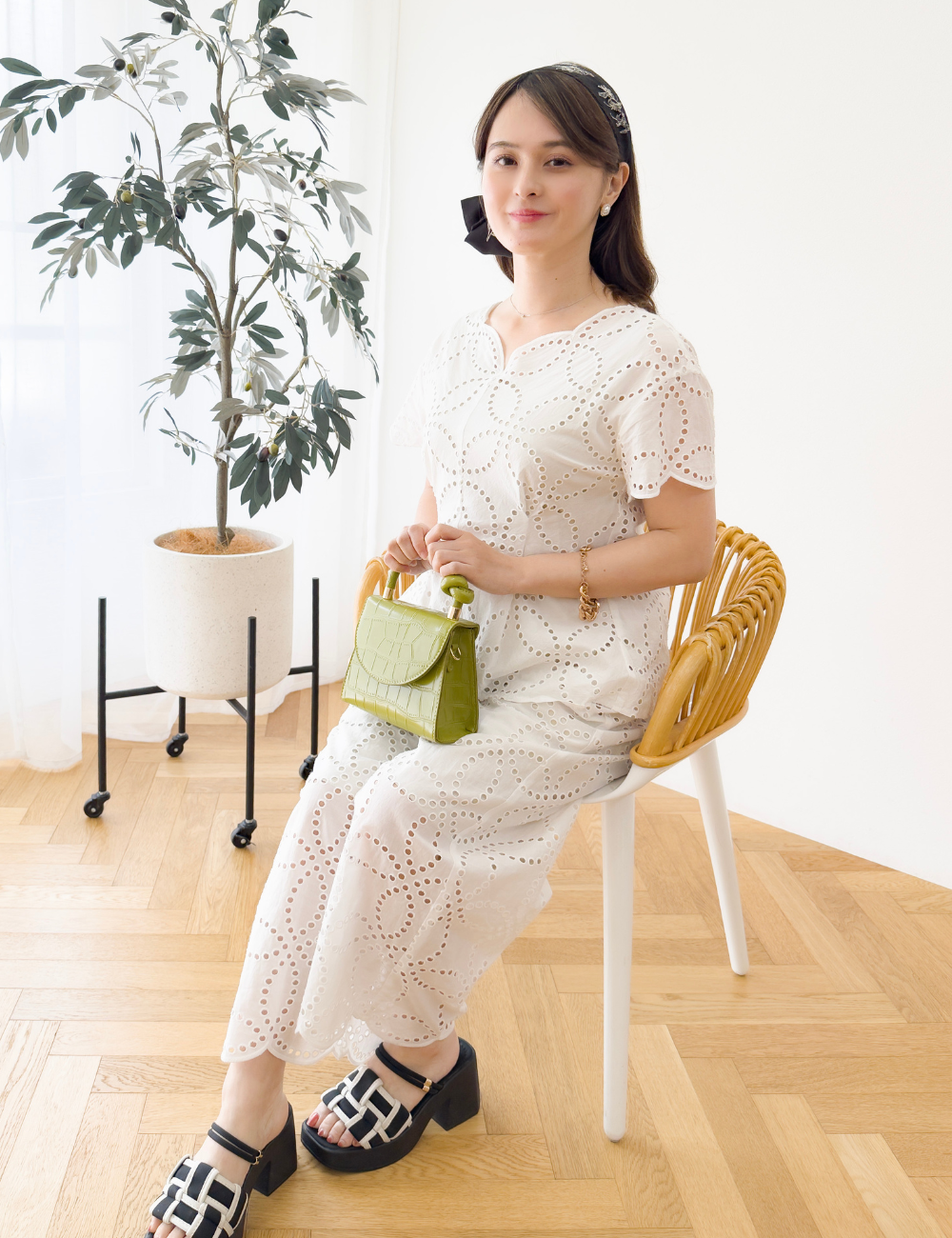 【セットアップ可能】ヴェネツィアンレーストップス - Pinup Closet ONLINE STORE