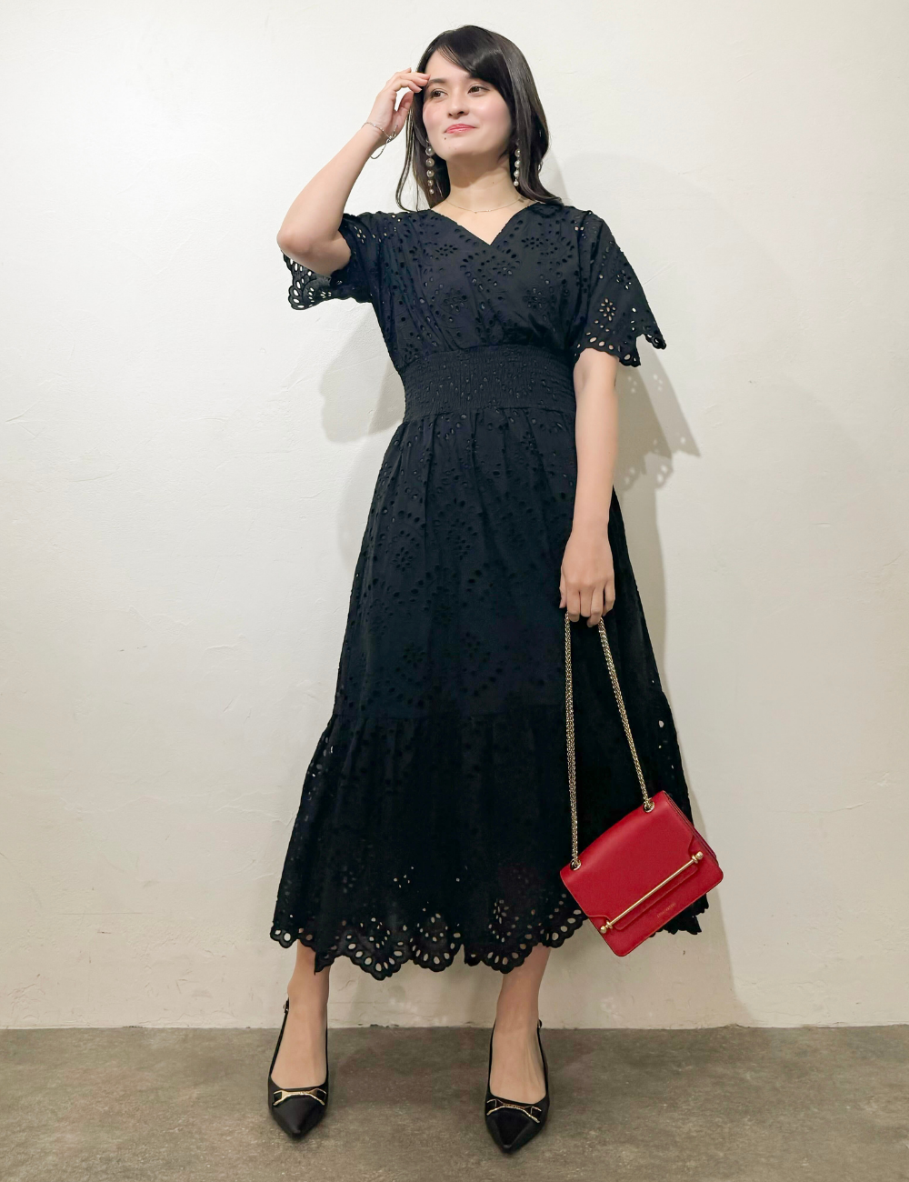 2Wayレースシエナワンピ - Pinup Closet ONLINE STORE