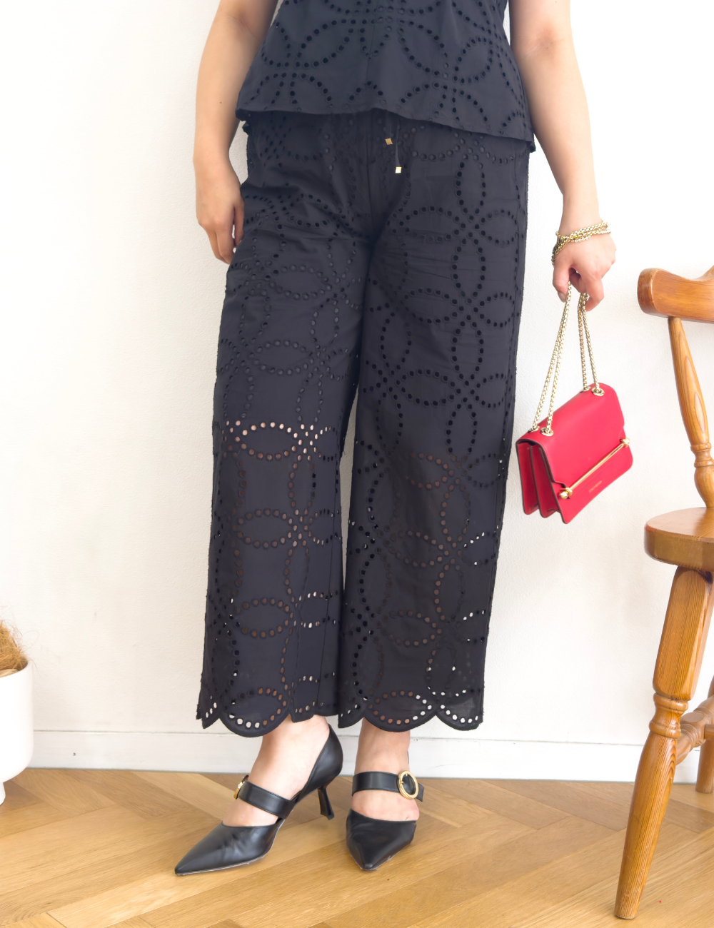 【セットアップ可能】ヴェネツィアンレースパンツ - Pinup Closet ONLINE STORE