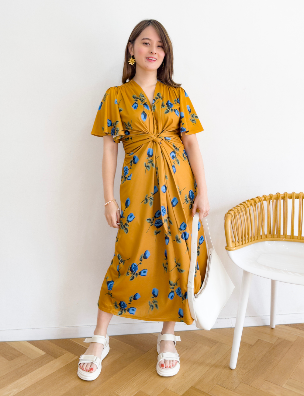 フラワーホリデーワンピ| CINEMATIQ by Pinup Closet フラワーホリデーワンピ| CINEMATIQ by Pinup Closet