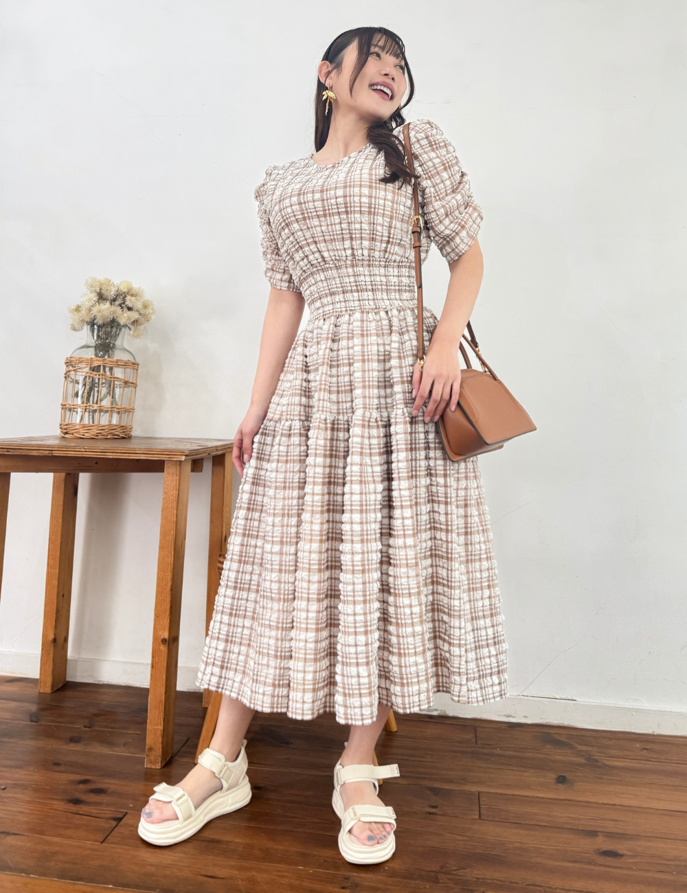 プレイドヘレナワンピ - Pinup Closet ONLINE STORE
