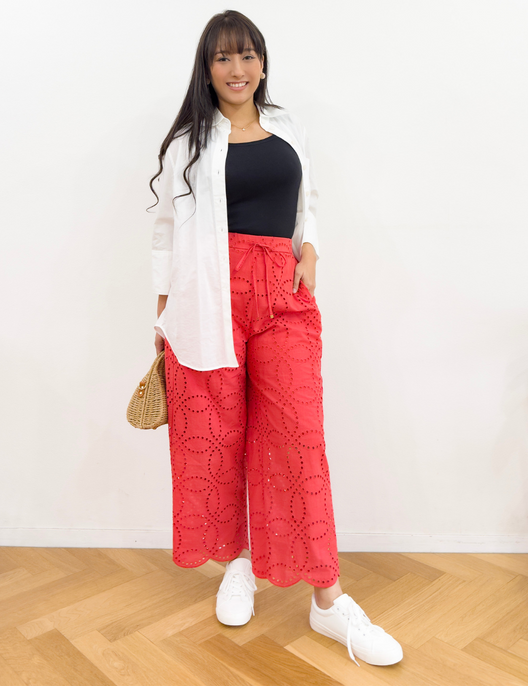 【セットアップ可能】ヴェネツィアンレースパンツ - Pinup Closet ONLINE STORE