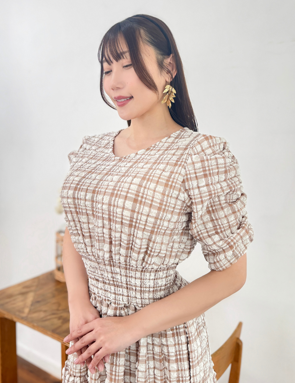 プレイドヘレナワンピ - Pinup Closet ONLINE STORE