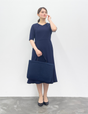 Linen-like Holiday Dress