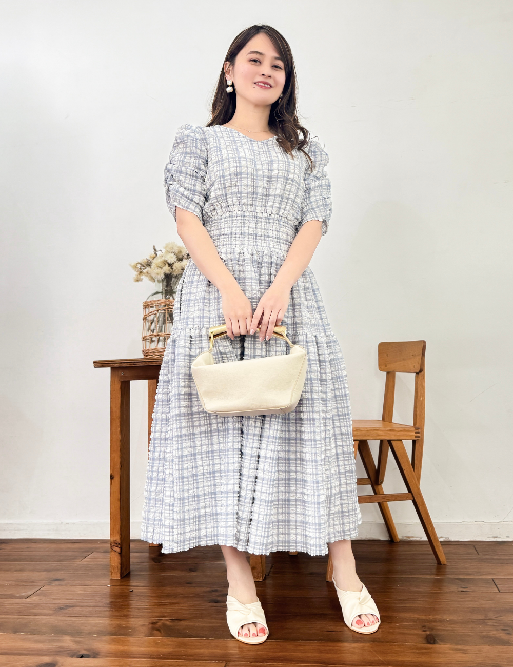 プレイドヘレナワンピ - Pinup Closet ONLINE STORE