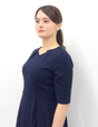 Linen-like Holiday Dress