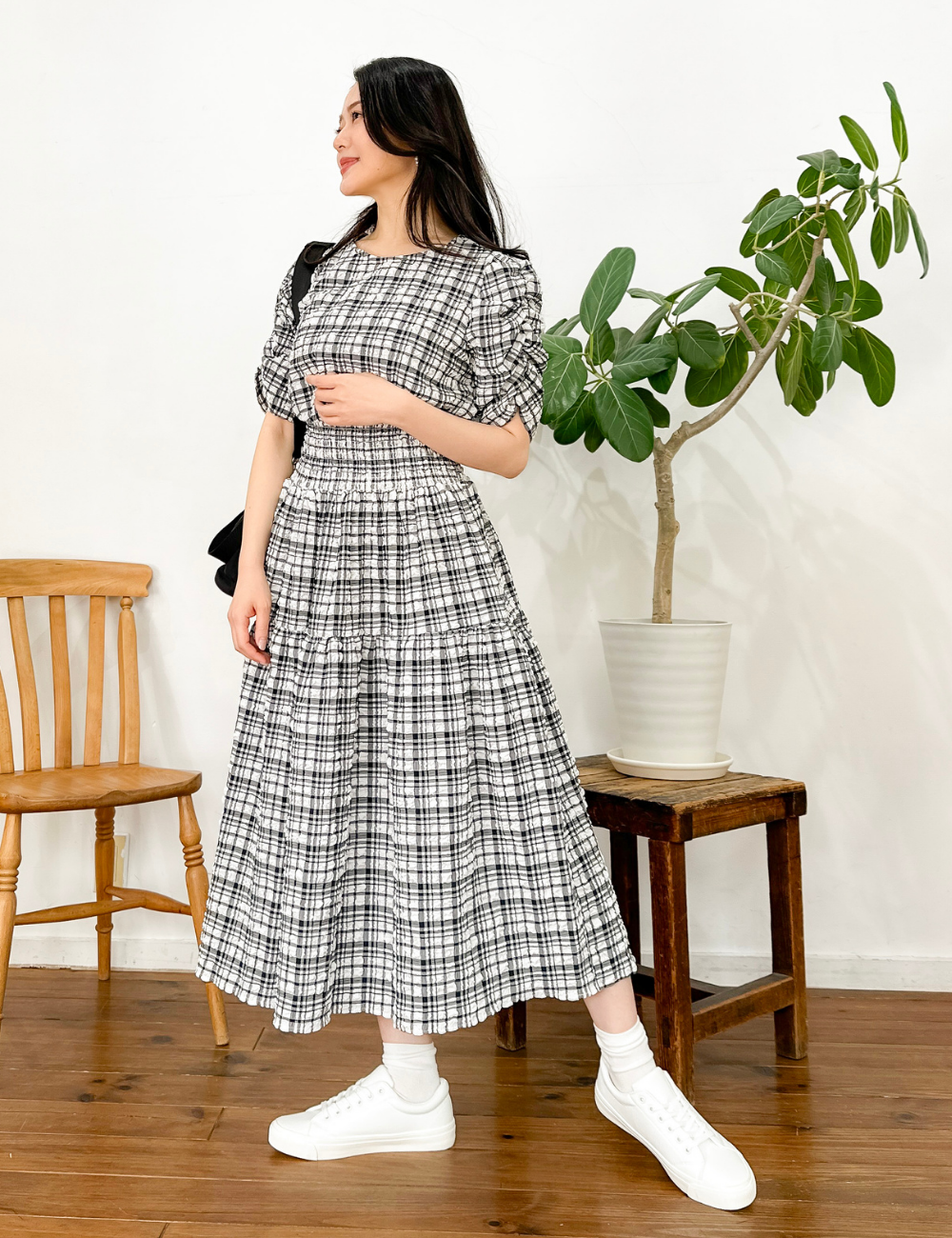 プレイドヘレナワンピ - Pinup Closet ONLINE STORE
