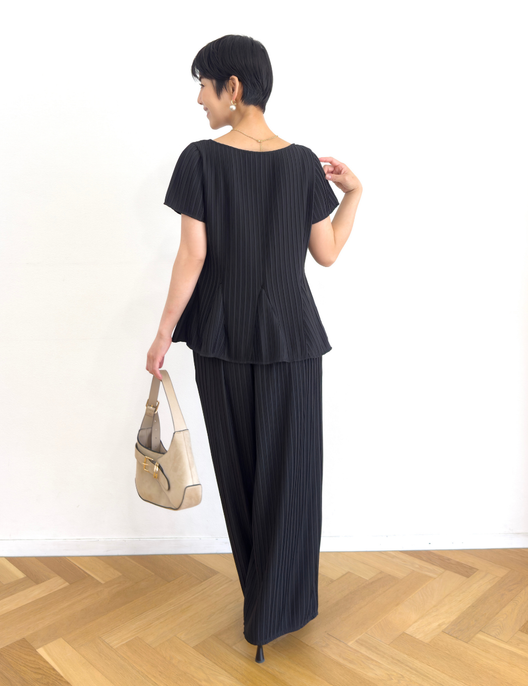 【セットアップ可能】プリーツストレートパンツ - Pinup Closet ONLINE STORE