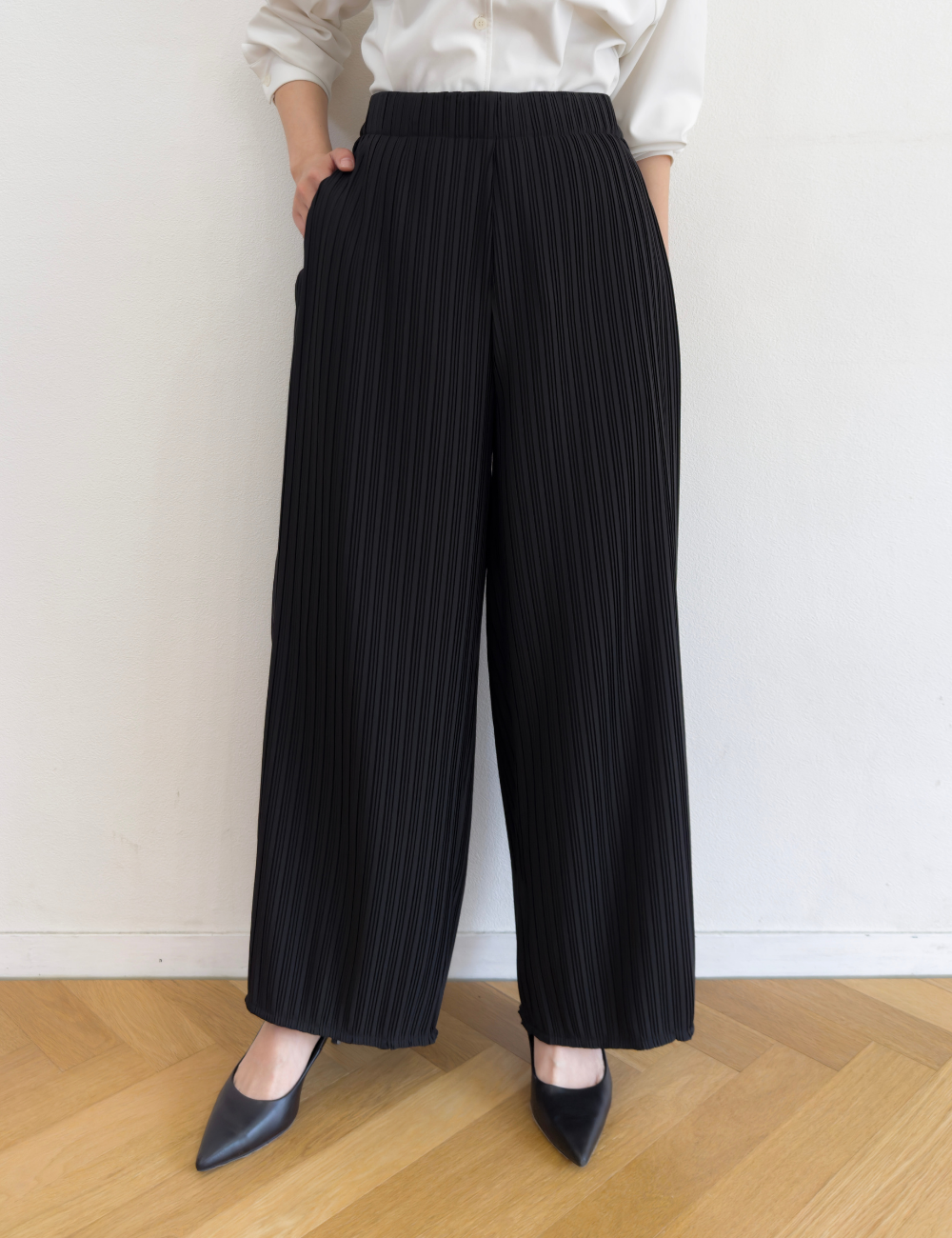 【セットアップ可能】プリーツストレートパンツ - Pinup Closet ONLINE STORE