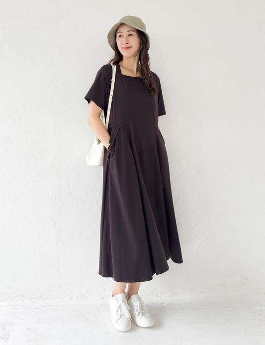 【べーシックライン】ダブルポケットワンピ - Pinup Closet ONLINE STORE