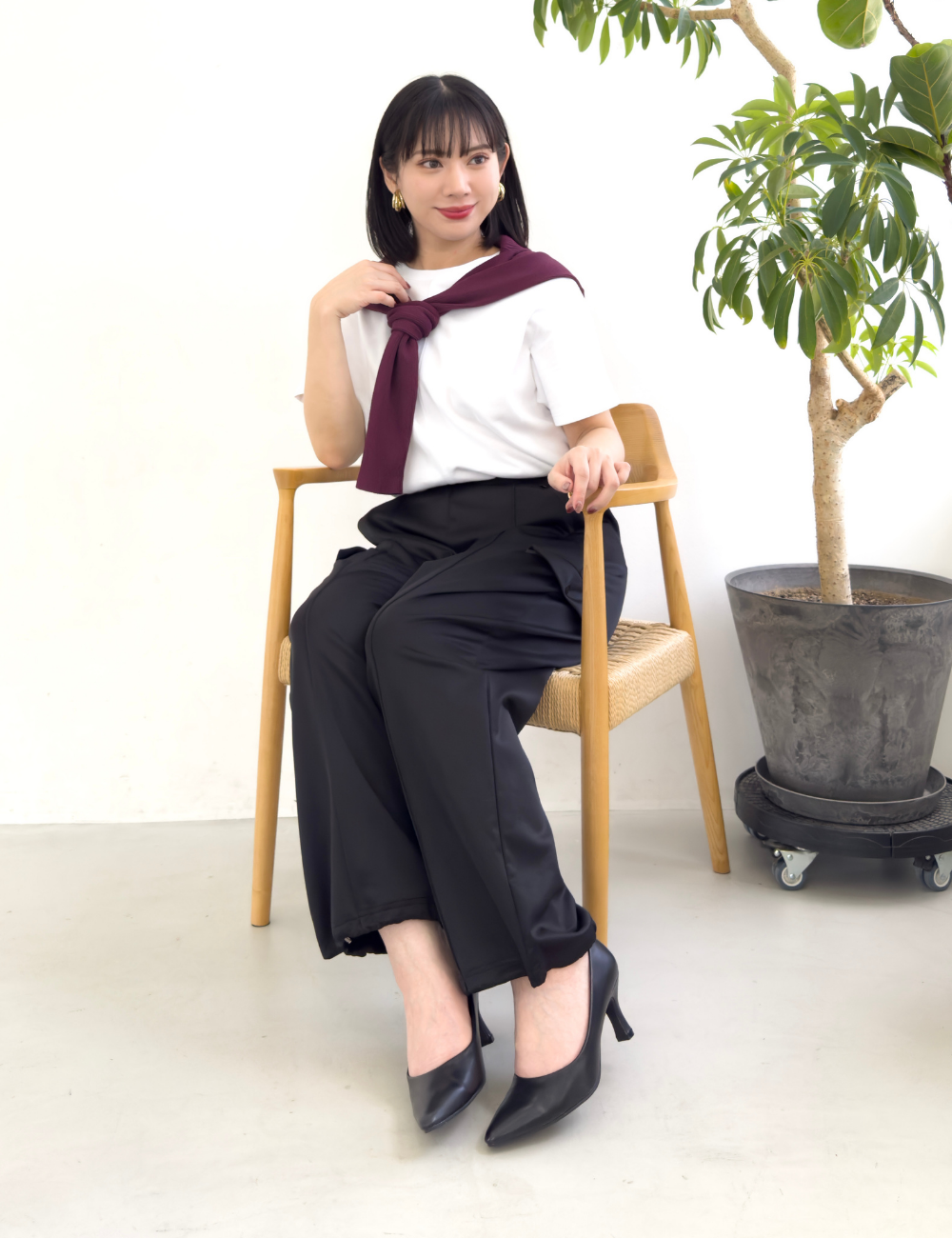 【ベーシックライン】ダブルポケットカーゴパンツ - Pinup Closet ONLINE STORE