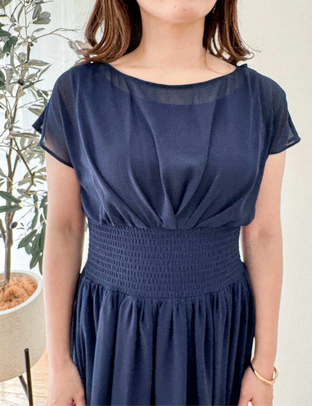 ドレープシャーリングワンピ - Pinup Closet ONLINE STORE
