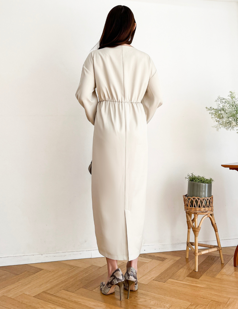 キーネックパールワンピ - Pinup Closet ONLINE STORE