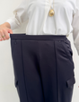 【ベーシックライン】ダブルポケットカーゴパンツ
