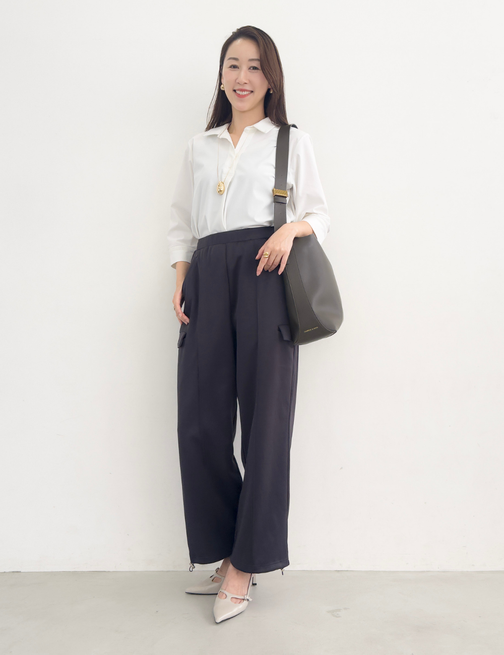 【ベーシックライン】ダブルポケットカーゴパンツ - Pinup Closet ONLINE STORE