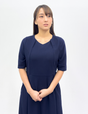 Linen-like Holiday Dress
