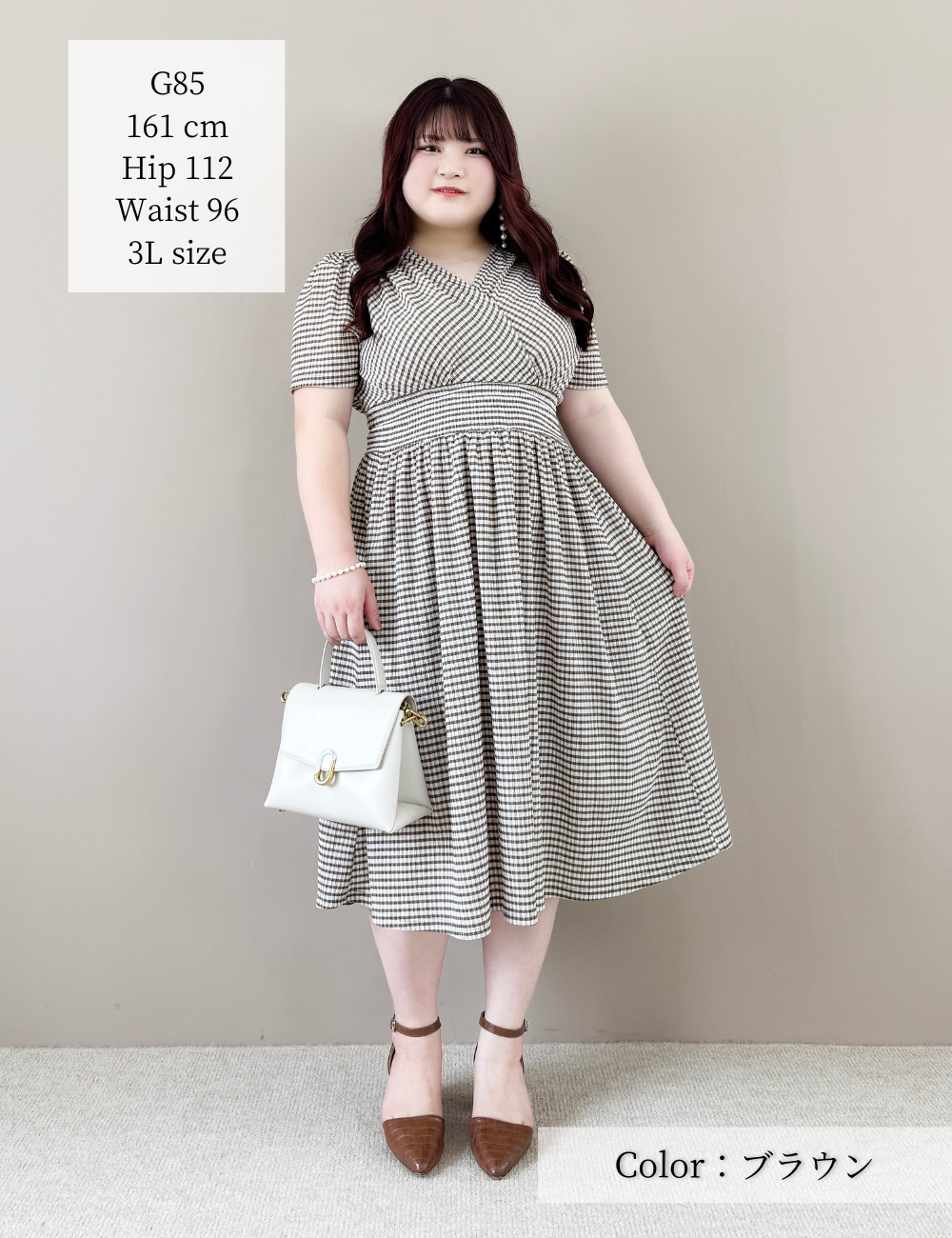 チェックメアリーワンピ - Pinup Closet ONLINE STORE
