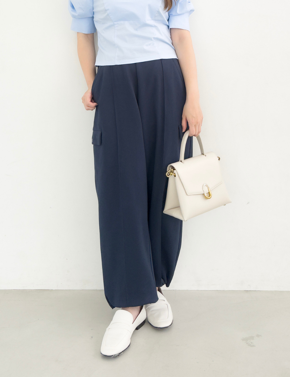 【ベーシックライン】ダブルポケットカーゴパンツ - Pinup Closet ONLINE STORE