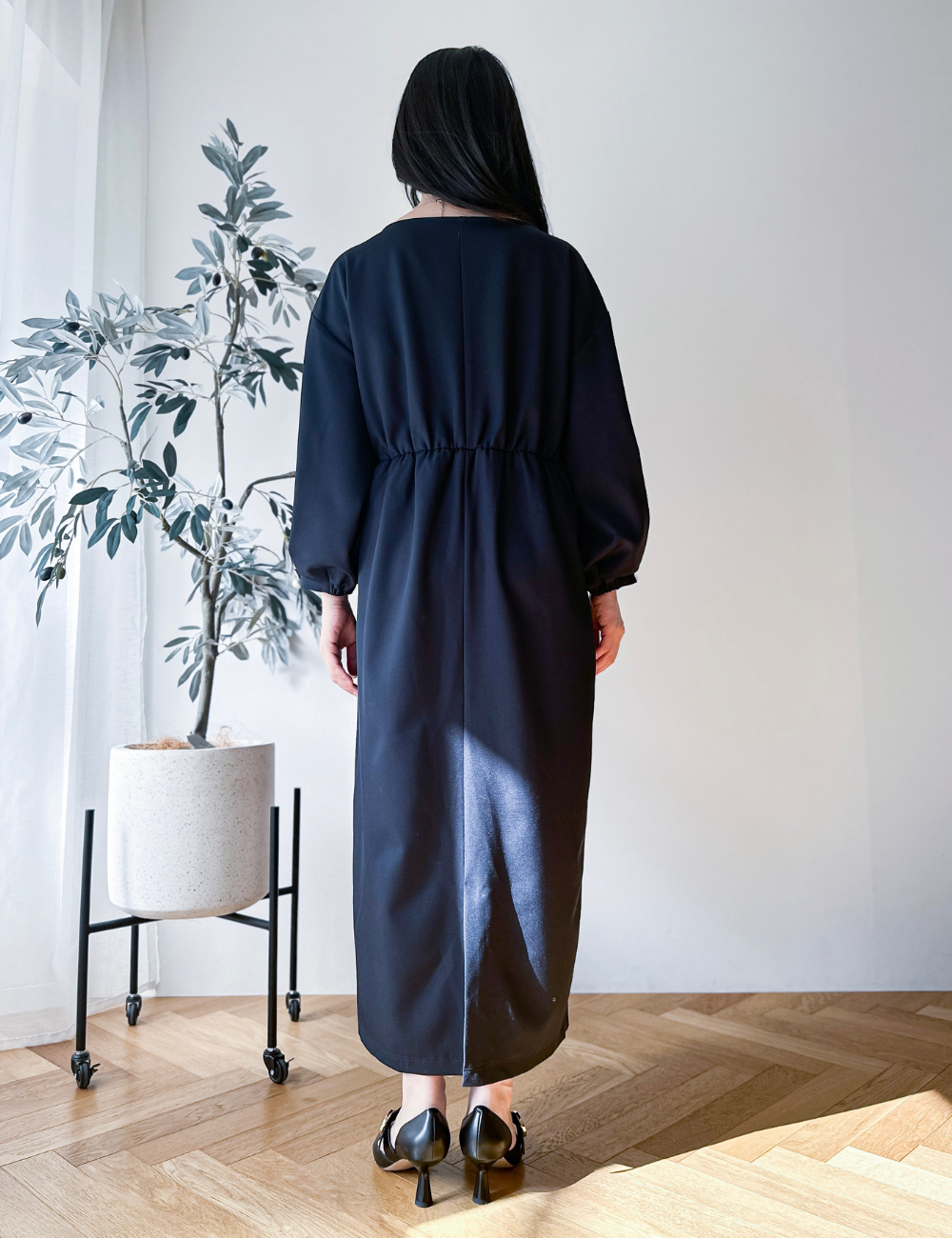キーネックパールワンピ - Pinup Closet ONLINE STORE