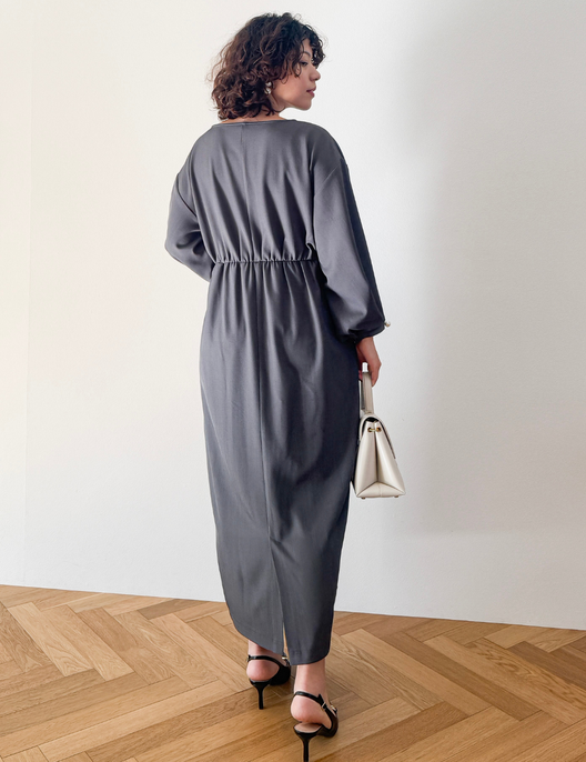 キーネックパールワンピ - Pinup Closet ONLINE STORE