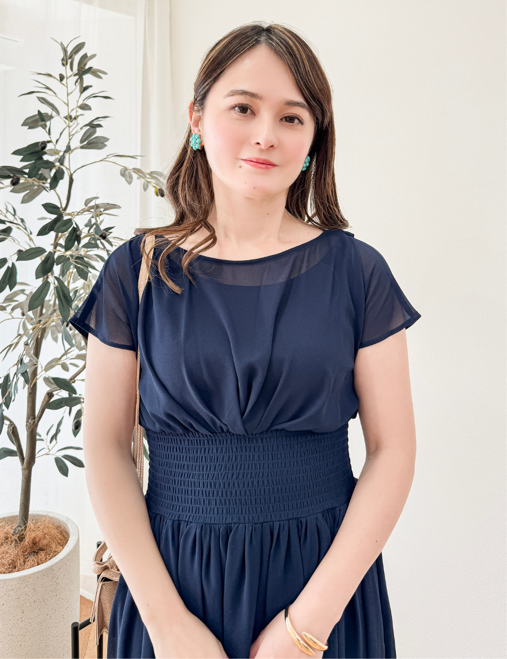 ドレープシャーリングワンピ - Pinup Closet ONLINE STORE
