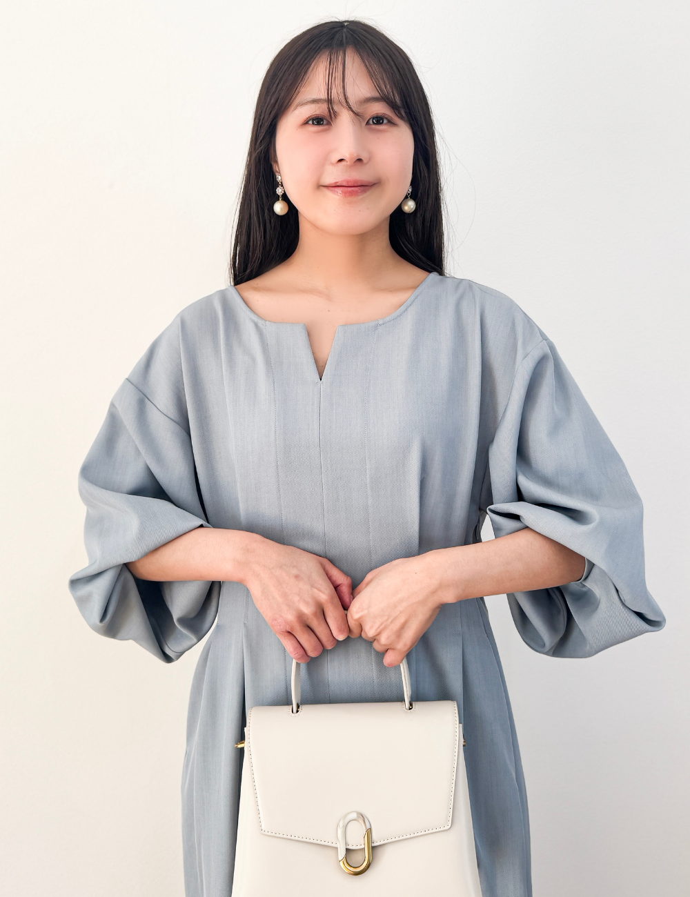 キーネックパールワンピ - Pinup Closet ONLINE STORE