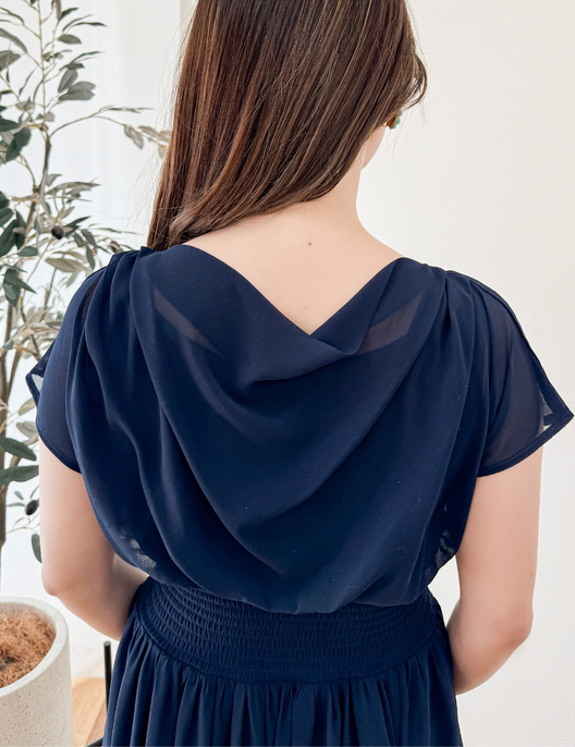 ドレープシャーリングワンピ - Pinup Closet ONLINE STORE