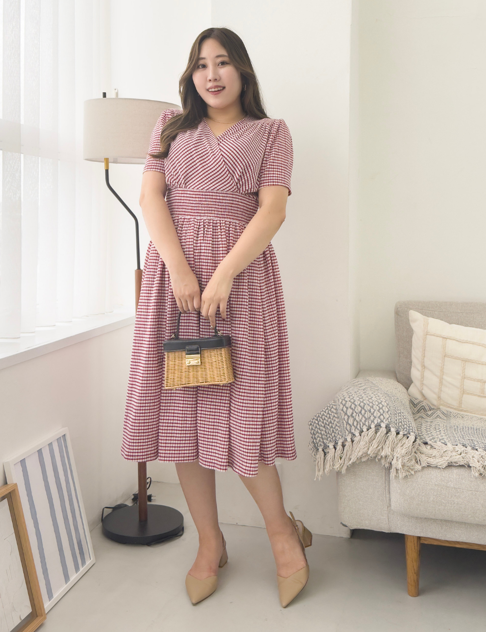 チェックメアリーワンピ - Pinup Closet ONLINE STORE