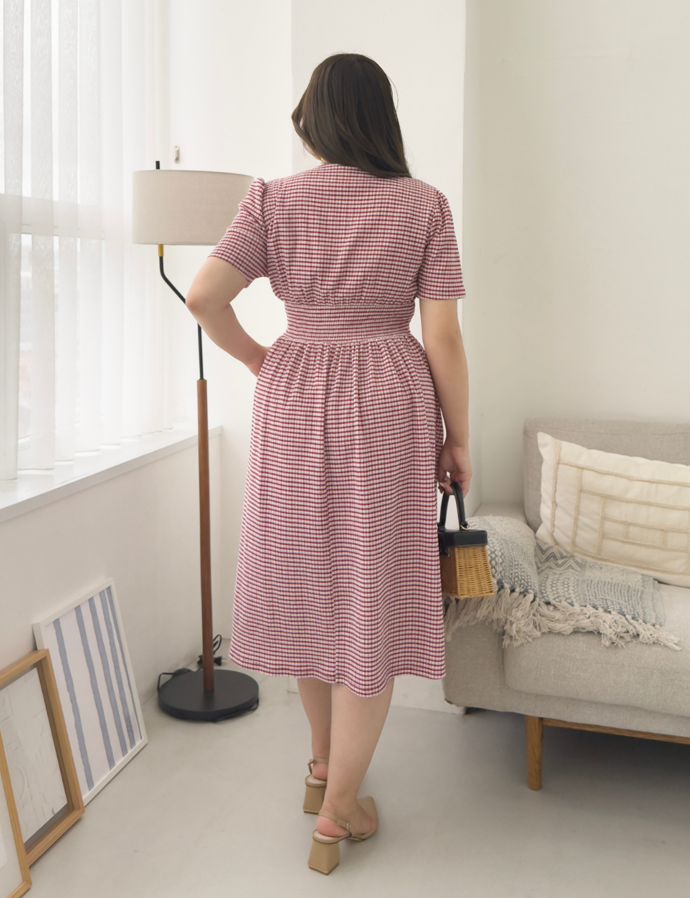 チェックメアリーワンピ - Pinup Closet ONLINE STORE