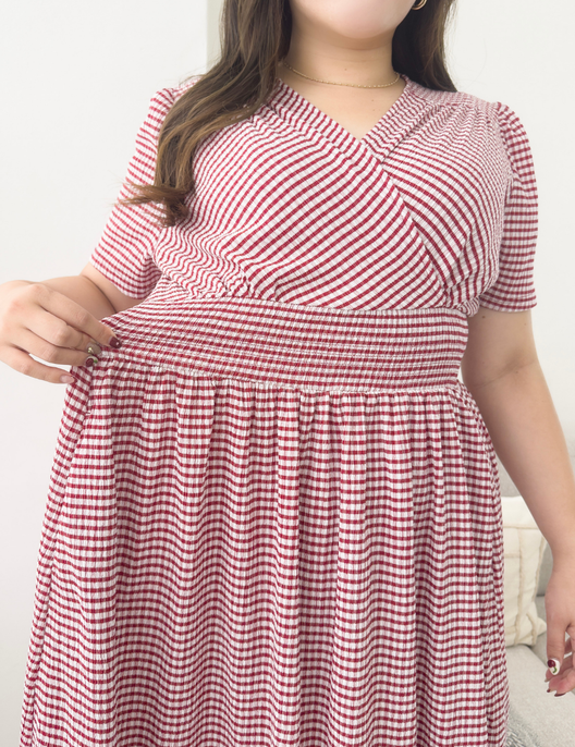 チェックメアリーワンピ - Pinup Closet ONLINE STORE