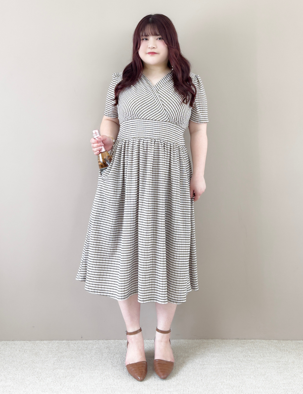 チェックメアリーワンピ - Pinup Closet ONLINE STORE