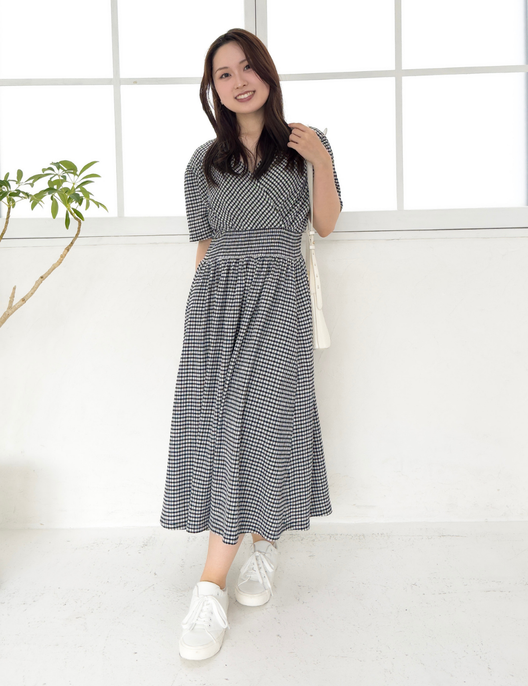 チェックメアリーワンピ - Pinup Closet ONLINE STORE