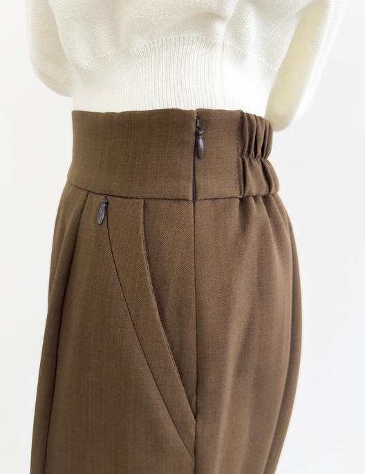 【ベーシックライン】ダブルポケットマーメイドスカート - Pinup Closet ONLINE STORE