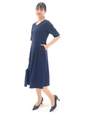 Linen-like Holiday Dress