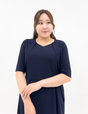 Linen-like Holiday Dress