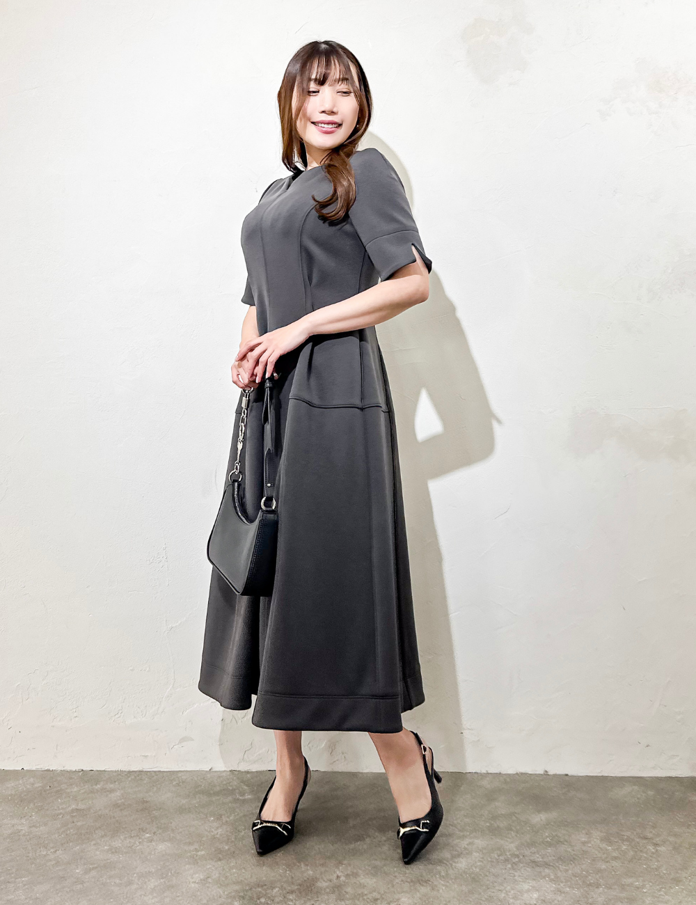 ストレッチハートネックワンピ - Pinup Closet ONLINE STORE