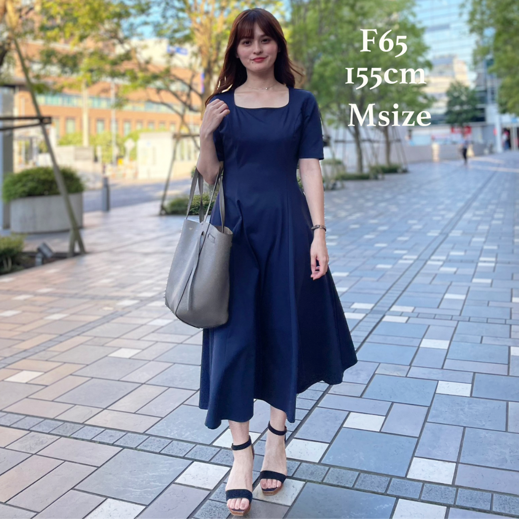 ジェーンワンピース(ブラック・ネイビー・モスグリーン)| CINEMATIQ