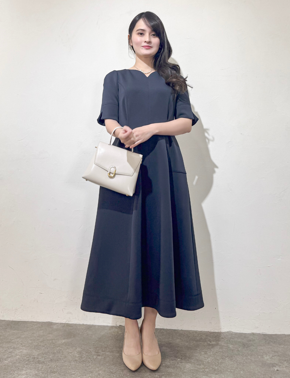 ストレッチハートネックワンピ - Pinup Closet ONLINE STORE