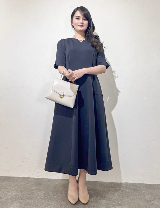 ストレッチハートネックワンピ - Pinup Closet ONLINE STORE